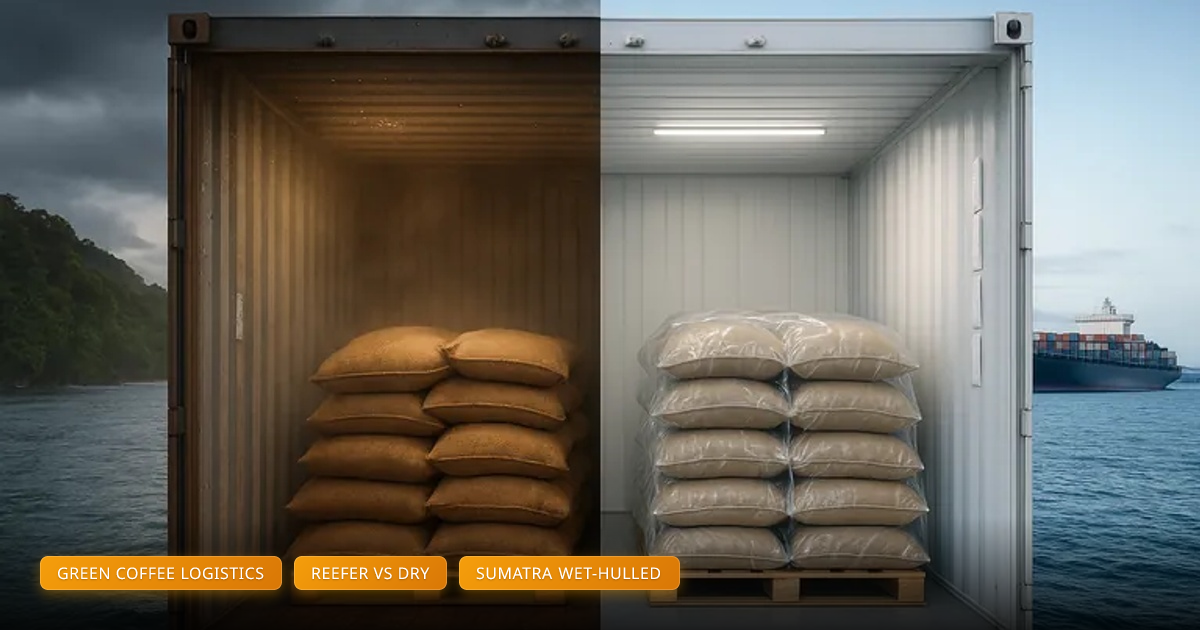 Indonesian Coffee Reefer Vs Dry: 2026 Cost & Quality Guide